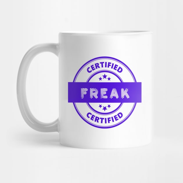 CERTIFIED FREAK Stamp by hrcreates